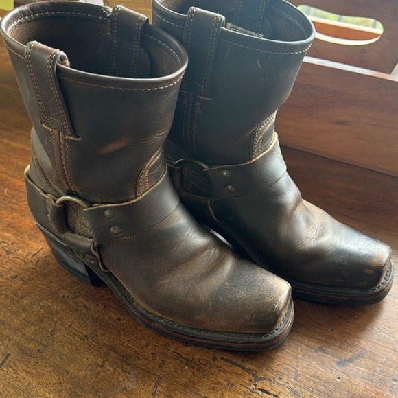 Vintage Frye biker boots. 5.5 excellent condition - Picture 7 of 9